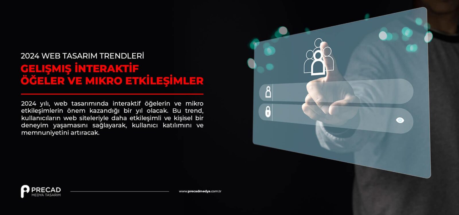 2024 Web Tasarım Trendleri | Gelişmiş İnteraktif Öğeler ve Mikro Etkileşimler