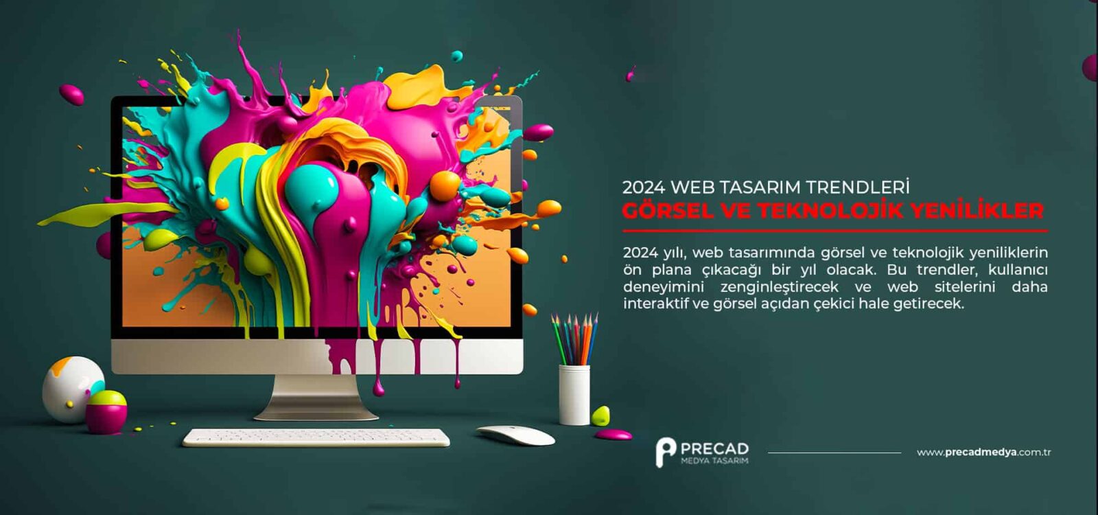 2024 Web Tasarım Trendleri | Görsel ve Teknolojik Yenilikler