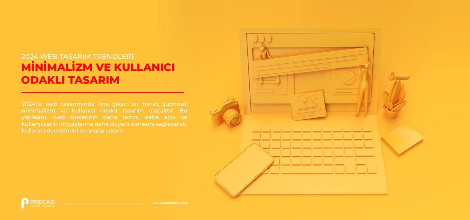 2024 Web Tasarım Trendleri | Minimalizm ve Kullanıcı Odaklı Tasarım